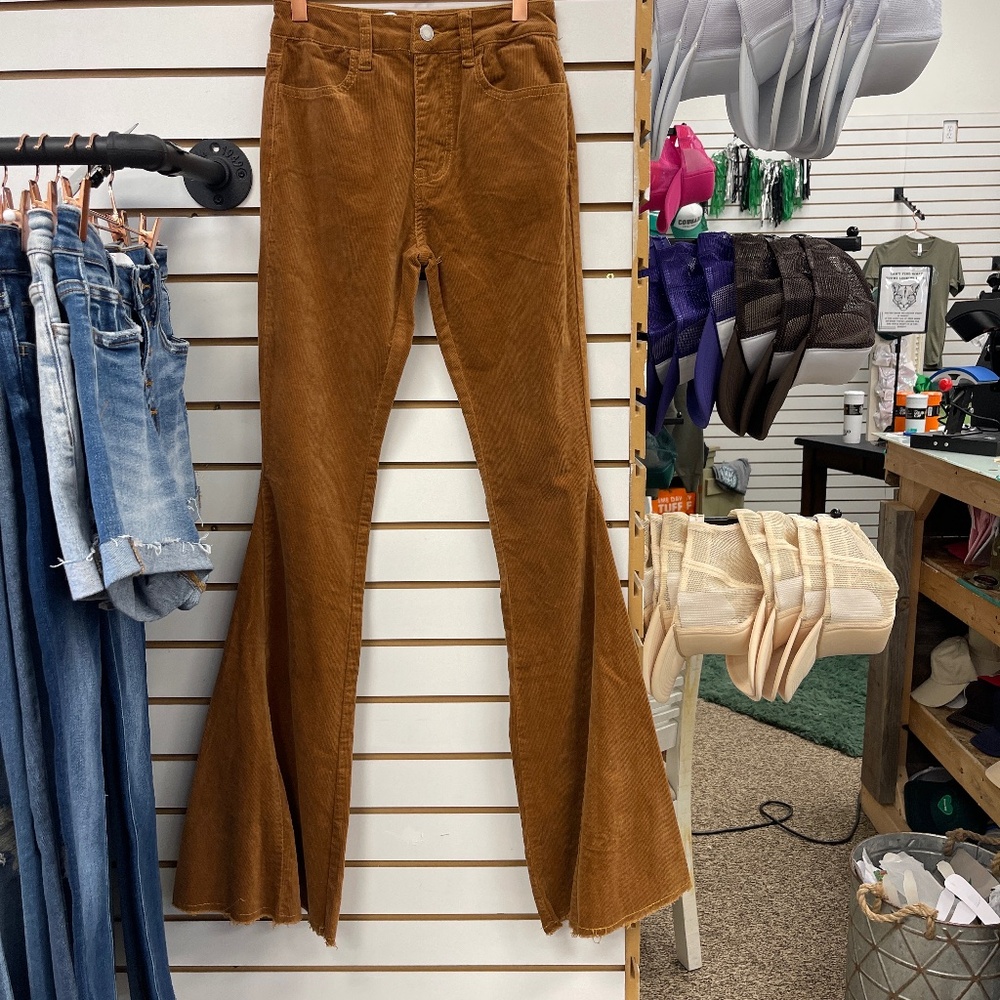 Corduroy flares